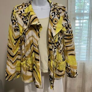 berek animal print blazer